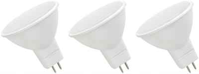 Spectrum LED Lamp GU5.3 4W - 12V - 415 Lumen - 4000K Neutraal Wit - Natuurlijk licht - Energiezuinig - 3 stuks