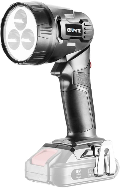 Graphite Energy+ - Accu Zaklamp - LED - 260 lm - 18V