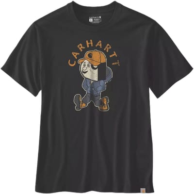 Carhartt Active Jac Graphic T-Shirt 107051 Black-XL