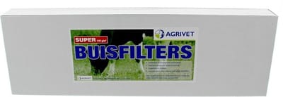 Agrivet Buisfilters Super 140g/m² 620x58mm 100stuks