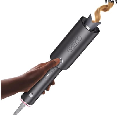 RFWR® Automatische Krultang voor Grote Krullen – Draagbare 25mm Krultang met Rotatie en Keramische Technologie