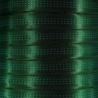 Nylon Band Materiaal - Tubular Webbing - Outdoor Bevestigen - Hoge Sterkte - 1 Inch Breed - Forest Green