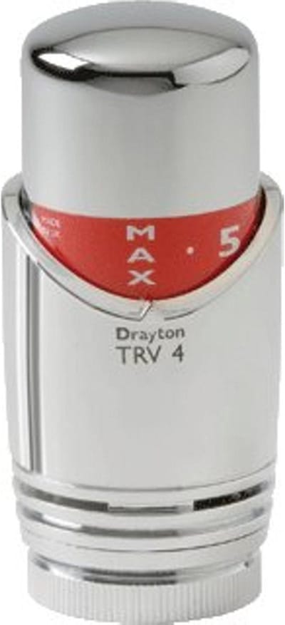 DRL Drayton Radiatorthermostaatknop Chroom