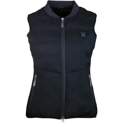 HKM - Verwarmde Bodywarmer Comfort - Inclusief Powerbank - Zwart - Maat XL