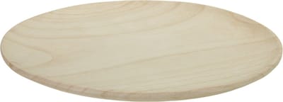 Othmar Decorations kaarsenbord/decoratie schaal - hout - D29 x H2 cm