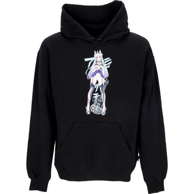 Lichtgewicht hoodie Zebra Idol herenhoodie zwart