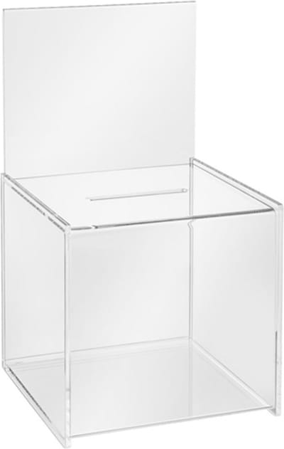 Visitekaartbox groot 200 mm