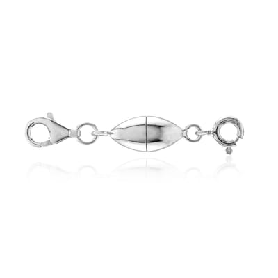 Cavill - Zilveren ketting met magneetsluiting - 925 Sterling zilver - Modern en elegant design - Veilig en comfortabel - 3,5 cm
