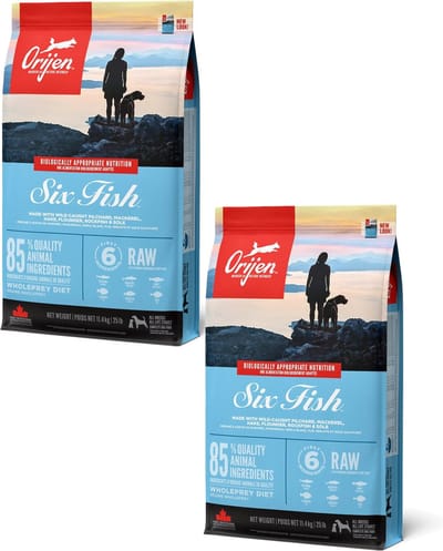 Orijen 6 Fish Dog - Hondenvoer - 2 x 11.4 kg