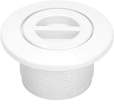 BRENZOOS- Zwembad Retourleiding Plug - 2 Inch - Vervanging - Schroefdraad - Wit - Geschikt voor Zwembadreiniger - Zwembadplug