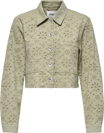 ONLY - ONLELSA SHORT CROCHET JACKET OTW - Dames - Gewatteerde jassen