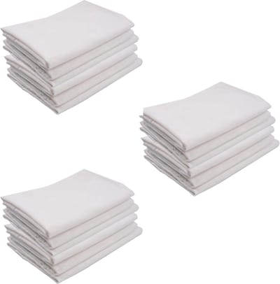 Briljant Baby Hydrofiele Multidoeken - Luiers Hydrofiel - Wit - 18 stuks - 70x70 cm
