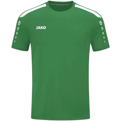 Jako Power Shirt Korte Mouw Heren - Groen | Maat: 3XL