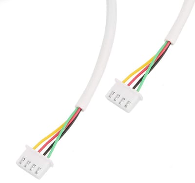 By shayne - Flexibele Koperen Kabel - 10 Meter - Inclusief 2 Connectoren - Geschikt voor Video Deurbellen - Ideaal voor Installatie - Duurzaam en Bet.