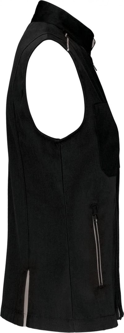 WK. Designed To Work Damesgilet Day To Day WK6149 - BLACK / SILVER - XL