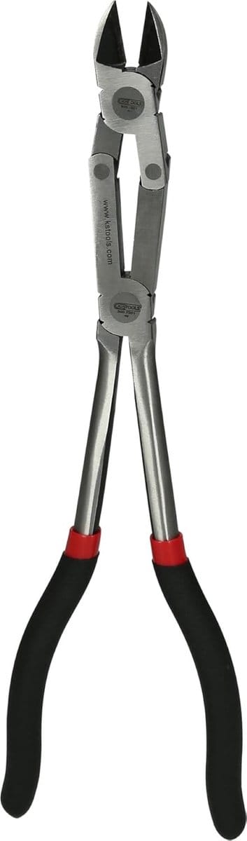 Zijkniptang met Dubbel Scharnier - XL 290 mm voor Moeilijk Bereikbare Gebieden
