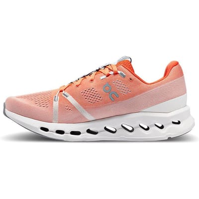 ON Cloudsurfer Flame White Heren Sneakers Oranje 3MD10421204 42.5 brown