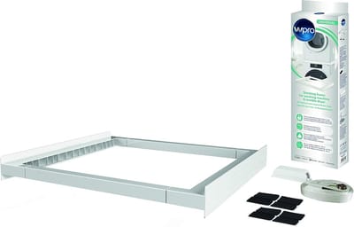 Universele Overlay Set - Wasmachine Droger Stapelen - Ruimte Besparen - Voor Alle Merken - 19x7.5x10 cm