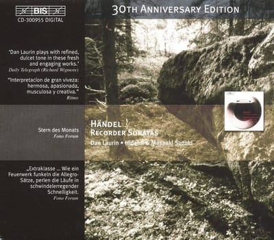 Dan Laurin, Hidemi Suzuki & Masaaki Suzuki - Handel: Recorder Sonatas (CD)