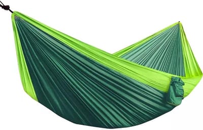 Draagbare hangmat - Reishangmat - Buiten ontspannen - Anti-oprolbaar ontwerp - 300 x 200 cm - Meerdere kleuren