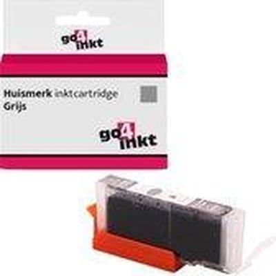 Go4inkt compatible met Canon CLI-521 gr inkt cartridge grijs