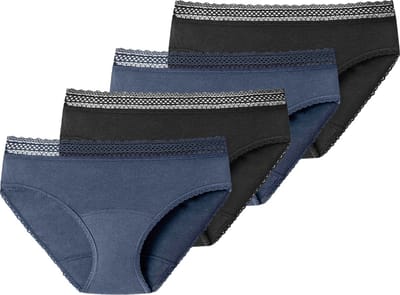 Schiesser Dames menstruatie slip 4 pack Secret Care