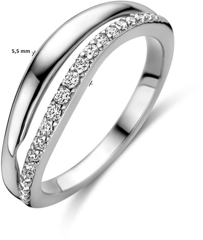 Zilveren ring zirkonia | 1338808