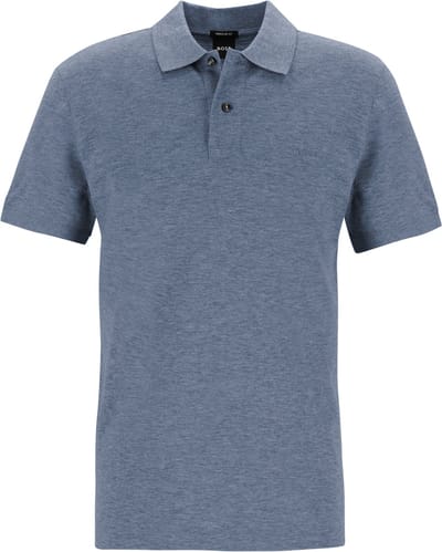 BOSS Pallas regular fit polo - pique - blauw