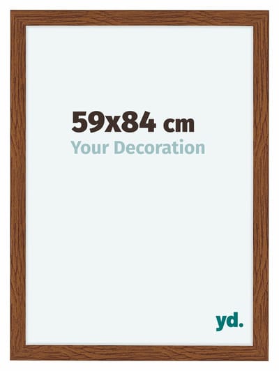 Your Decoration - Fotolijst 59x84 cm - MDF - Eiken Rustiek - Como