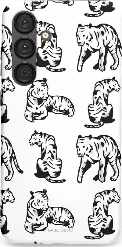 Casetastic Hoesje Geschikt voor Samsung S25 Plus - Stijlvolle Beschermende Duo-layer Case - Schaduwroar