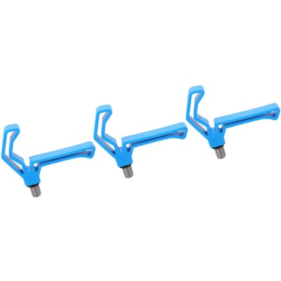 Support de Canne à Pêche en Plastique Gripper Grande Ouverture Support de Canne à Pêche Outil de Support de Pêche Bleu bleu