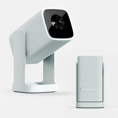 Smart Beamer - Draagbare Projector - Thuisbioscoop Creëren - Groot Scherm 110 Inch - 0.9 kg - Babyblauw