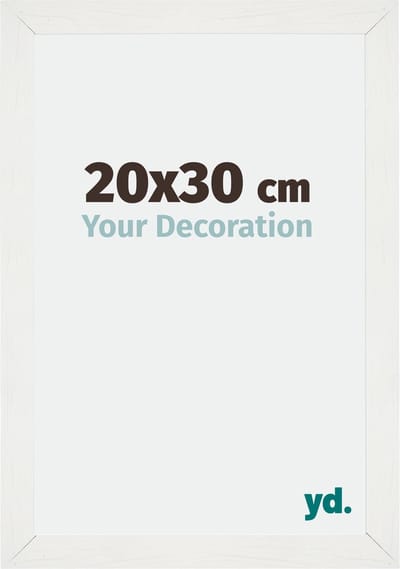 Your Decoration - Fotolijst 20x30 cm - MDF - Wit Geveegd - Mura