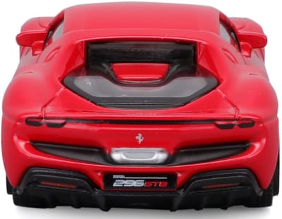 Ferrari 296 GTB lengte 10 cm Bburago 18-36055RED schaalmodel 1:43 modelauto speelgoedauto