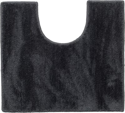 Sealskin Toiletmat Doux - Polyester - Met Antislip - Donkergrijs