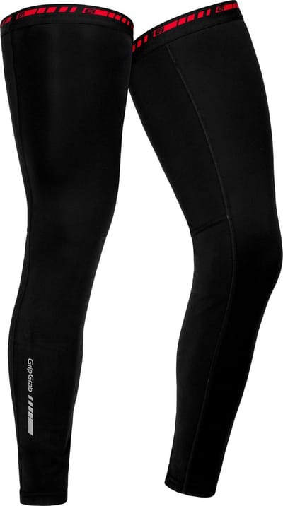 GripGrab - AquaRepel Waterafstotende Beenstukken Thermal Fietsen Beenwarmers - Zwart - Unisex - Maat S