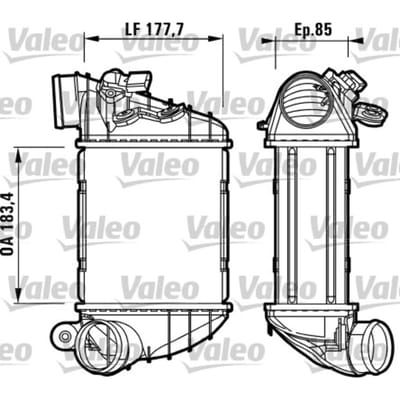 Intercooler VALEO 817438