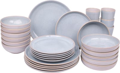 Kade 171 Sintra serviesset 30-delig 6 personen - Portugees stoneware lichtblauw