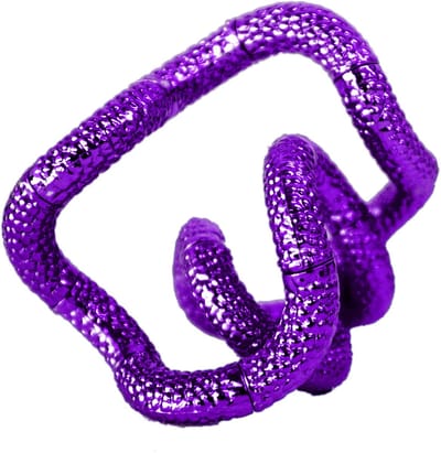 Tangle - Totally Textured Metallic Junior - paars - The Original Fidget