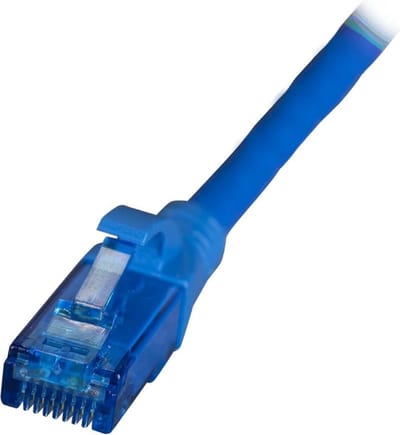 CAT6a UTP kabel 7.5 meter Blauw