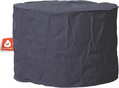 Whoober zitzak poef Rhodos outdoor antraciet - Wasbaar - Voor binnen en buiten