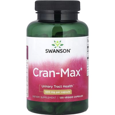 Swanson, Cran-Max®, 500 mg, 120 Veggie Capsules