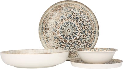 Rinart Serviesset - Aztec - 24 delig - 6 persoons - Porselein