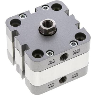ISO 21287 Compacte Dubbelwerkende Cilinder 50-5mm - Magnetisch