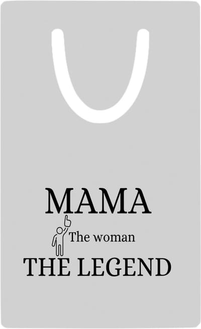 Hacebo® - mama the woman the legend metalen boekenlegger - Mama - moeder - Moederdag - cadeau - verjaardag - geschenk Bladwijzer boekenleggers - 7.6 cm x 5cm