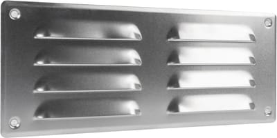 Aluminium Ventilatie Rooster 260x105mm met Hor voor Binnen en Buiten