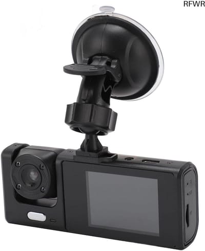 RFWR® Dashcam met 3 Kanalen en Nachtzicht - 1080P HD Auto Camera voor Binnen en Achter