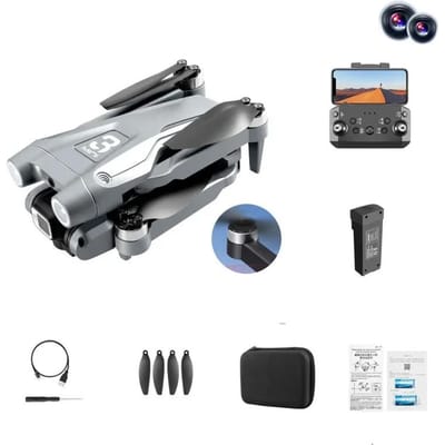 Nieuwe Mini Drone Z908 Pro Obstakel Vermijding Dubbele Lens ESC WIFI FPV 4 Assen Opvouwbare RC Quadcopter Speelgoed Kinderen Cadeau 1 battery