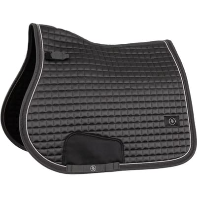 Saddlepad voor paard satijn BR Equitation Capri