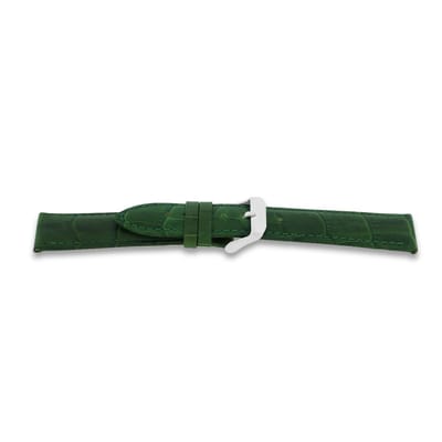 Horlogeband D866 Italia tanned Oily Croco groen 14x12mm